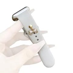 【新品】 コンパチブル Apple Watch バンド シリコン 40mm 42mm 41mm 38MM アップルウォッチバンド スポーツ アップルウォッチ チャーム アクセサリー セット通気 柔らかい 防水 耐衝撃 レディース