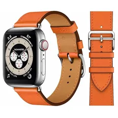 【新品】 Frog Flag コンパチブル アップルウォッチ用 バンド 本革 レザーバンド ベルト 38mm 40mm 41mm 42mm 44mm 45mm 49mm 全サイズ対応 Apple Watch 7/6/5/4/3/2/1/SE/Ultra全機 0