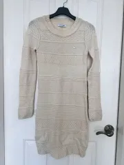 LACOSTE アイボリー ウールニット ONE PIECE