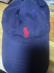 ポロラルフローレン コットン チノ ベースボールキャップ ニューポート ネイビー