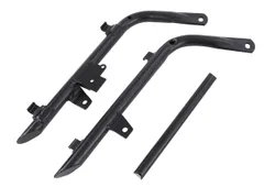 ホンダ 用 ズーマー ZOOMER AF58 専用 ローダウン シートフレーム サブフレーム 25径 Φ25 分割型 サスペンション フロント リア 鉄パイプ 黒 ブラック ラッカス NPS50 社外品 カスタム パーツ 