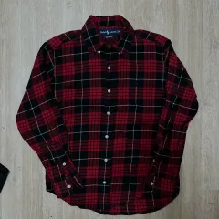 ポロ Ralph Lauren(ラルフローレン) タータンチェック シャツ チェック柄 M ／ 95