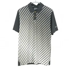 ナイキゴルフ メンズ ドライフィット ストレッチ ポロシャツ チャコール S （ HU38961 ）