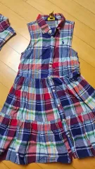 【 6 スリー > Ralph Lauren(ラルフローレン) チェック ワンピース