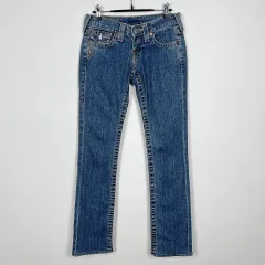 トゥルーレリジョン/骨盤スリムフィットデニム スキニー ジーン 25 S/ラデン