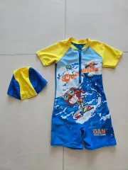 110サイズ 赤ちゃん 水着 (スイミングキャップ含む)
