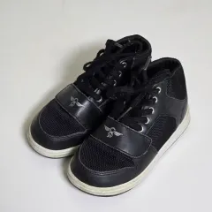 クリエイティブレクリエーション キッズ ブラック ハイ スニーカー 160