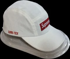 Supreme Gore-Tex Corduroy Camp Cap White