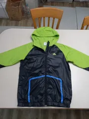 M95 adidas Climaproof ウインドブレーカー フード付き ジップアップパーカー M ー 934