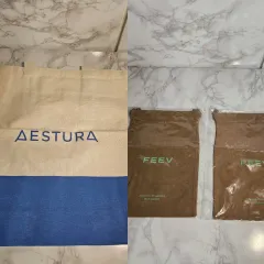新品 AESTURA エコバッグ+ FEEV ポーチ 2 犬 まとめ売り