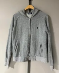 ポロ Ralph Lauren(ラルフローレン) ジップアップパーカー フード付き ジャケット レディース s55