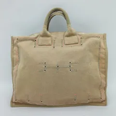 ISSEY MIYAKE イッセイミヤケ トートバッグ ベージュ コットン キャンバス お出かけ おしゃれ HBK9-10のサムネイル
