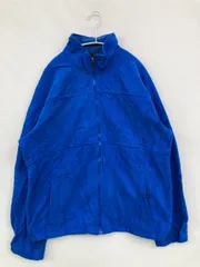 L.L.Bean エルエルビーン ブルゾン M ブルー 無地 ワンポイント ミドル丈 フードなし ジップアップ