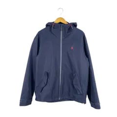POLO　RALPH　LAUREN　ポロ　ラルフローレン　ポニー刺繍　マウンテンパーカー　ナイロンジャケット　Mサイズ　ネイビー