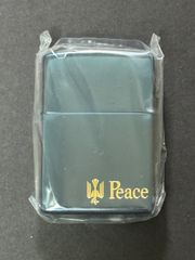 Zippo Peace ライター 本体 ブルーチタン 2000年 ケース R03 - メルカリ