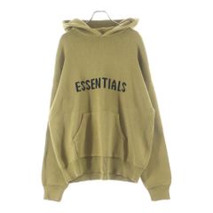 FEAR OF GOD ESSENTIALS (フィアオブゴッド エッセンシャルズ) ■ESSENTIALS ニットパーカー ブラウン コットン #M