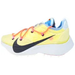 NIKE (ナイキ) ×OFF-WHITE WMNS VAPOR STREET/OW オフホワイト ウィメンズ ヴェイパー ストリート ローカットスニーカー イエロー US8/25cm CD8178-700