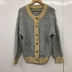 studio CLIP スタディオクリップ カーディガン 長袖 SK23Y011-1 バイカラー クルーネック