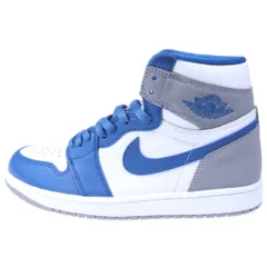 NIKE (ナイキ) AIR JORDAN1 RETRO HIGH OG DZ5485-410 エアジョーダン1 トゥルーブルー ハイカットスニーカー ブルー/グレー US10/28cm