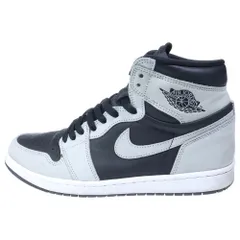 NIKE (ナイキ) AIR JORDAN 1 RETRO HIGH OG SHADOW 2.0 555088-035 エアジョーダン1 シャドウ 2.0 ハイカットスニーカー グレー/ブラック US10/28cm