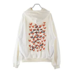 MARNI (マルニ) 23AW LOVE IS IN THE AIR PULLOVER HOODIE プルオーバー フーディー スウェット パーカー ホワイト FUMU0067PH USCW02のサムネイル