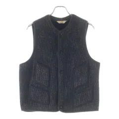Brown's BEACH (ブラウンズビーチ) 40s VEST ボタン刻印BROWN'S BEACH CLOTH 4ポケット ごま塩 三角タグ スナップボタン ブラックのサムネイル