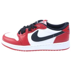 NIKE (ナイキ) GS AIR JORDAN 1 RETRO LOW OG CHICAGO エアジョーダン1 レトロ シカゴ ローカットスニーカー ホワイト/レッド US5Y/23.5cm HQ6999-600