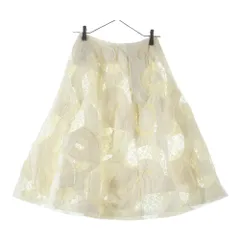 COMME des GARCONS COMME des GARCONS (コムデギャルソンコムデギャルソン) 15AW AD2015 総柄 レーススカート ホワイト レディース RP-S014のサムネイル