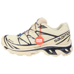SALOMON (サロモン) XT-6 GTX SAFARI ゴアテックス ローカットスニーカー 474455 ベージュ US9/27.0cmのサムネイル