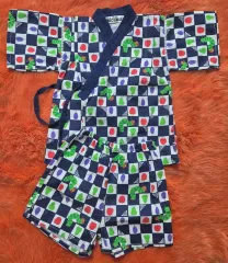 ERIC CARKE エリックカール 浴衣 甚平 上下セット セットアップ キッズ 90