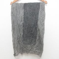 Faliero Sarti ファリエロサルティ チュール切替 ストール グレー レディース 古着 中古 USED