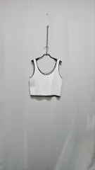 ZARA(ザラ) スパングルポイント クロップドベスト