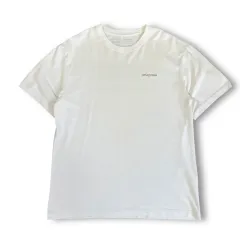 パタゴニア ロゴプリンティング 半袖 Tシャツ L