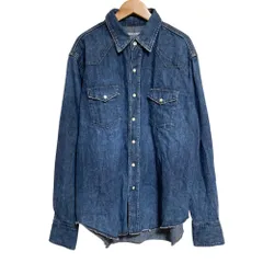 美品 RED CARD レッドカード アパルトモン別注 Nelly Denim Shirts ウエスタンシャツ 0 インディゴブル− レディース 古着 中古 USEDのサムネイル