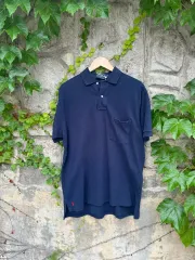 90年代 ポロ ラルフローレン ザ ビッグ シャツ ヴィンテージ カラ 半袖 Tシャツ