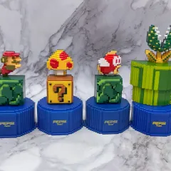 PEPSI ペプシ スーパーマリオ ボトルキャップ 4 種 セット 中古品