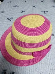 レディース麦わら帽子 ハット 夏用帽子