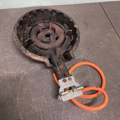 DAIEI 大栄 鋳物コンロ DE-14B 一重型 五徳 LP用 ホース付き - メルカリ