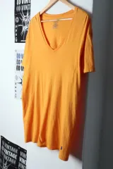 （ L ） ポロ Ralph Lauren(ラルフローレン) 半袖 Tシャツ Vネック 黄色 ポニー- 1322C