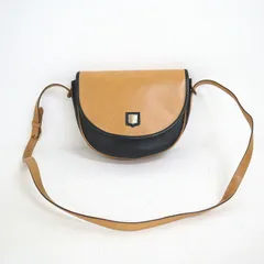 CELINE セリーヌ ショルダーバッグ トリンオフ バイカラー レザー