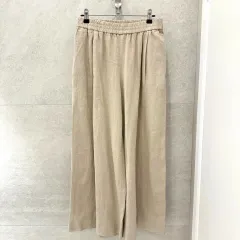 ZARA(ザラ) ベージュ リネン パンツ ズボン