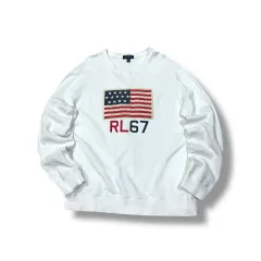 ポロ Ralph Lauren(ラルフローレン) 星条旗 RL67 プリント パーカー