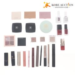 ■ コスメ 27点セット まとめ売り シャネル コスメデコルテ ポール&ジョー 当 アイシャドウ フェイスパウダー ネイルカラー 口紅 等