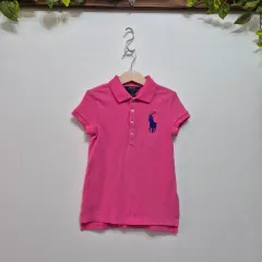 7y ポロ Ralph Lauren(ラルフローレン) ビックポニー トゥイーン カラー Tシャツ