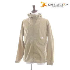 ■ ノースフェイス THE NORTH FACE ブルゾン コンパクトジャケット NP72230 アウター ジップアップ メンズ L ベージュ