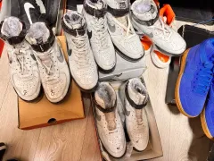 91年 NIKE air force high 黒ソール