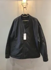 メンズ) オーバーサイズ CHASE スカル フード ライナー MA-1ジャケット (新品 110 115)