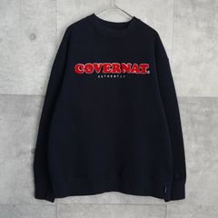 00s Y2K SOLJAH ロゴクルーネックスウェットシャツ ブラック サーフ