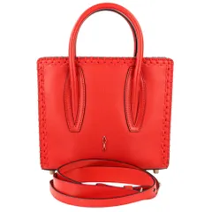 美品 Christian Louboutin クリスチャンルブタン パロマスモール レザー×スエード 2WAY トートバッグ レディース 古着 中古 USEDのサムネイル