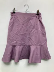 earth music&ecology アースミュージックアンドエコロジー ショート/ミニスカート F パープル